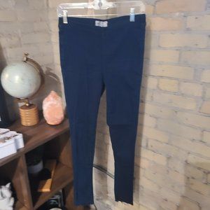 High Waisted Free People Denim Ponte Legging